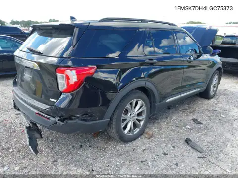 1FMSK7DH4LGC75373 — 2020 Ford Explorer, фото 4 с аукциона IAAI, Передняя и задняя части