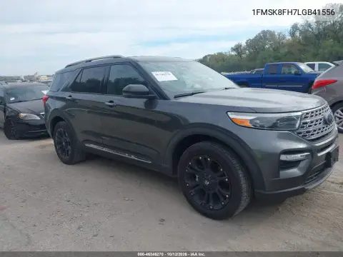1FMSK8FH7LGB41556 — 2020 Ford Explorer, Естественный износ, фото до ремонта