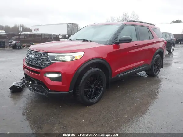 1FMSK8DH2MGA89869 — 2021 Ford Explorer, фото 2 с аукциона IAAI 29.09.2026, Передняя часть