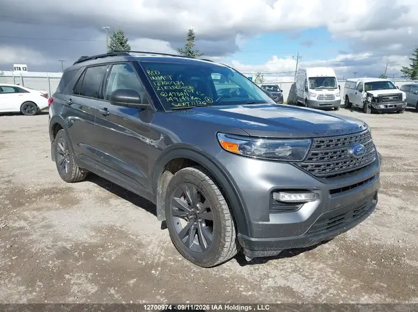 1FMSK8DH7MGA73411 — 2021 Ford Explorer, Град (Hail), фото до ремонта