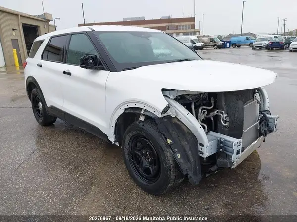 1FM5K8AB4MGB99223 — 2021 Ford Explorer, Передняя часть (Front), фото до ремонта