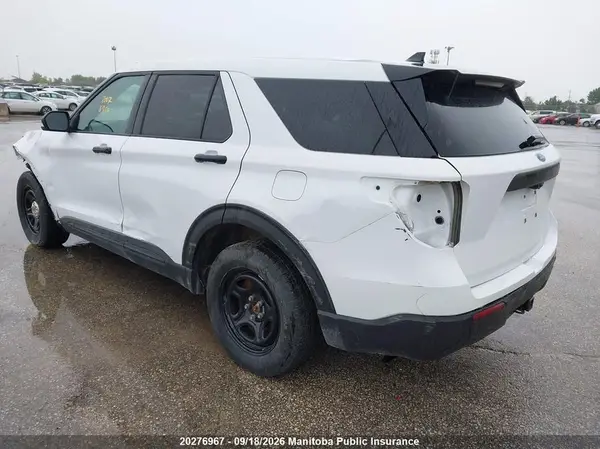 1FM5K8AB4MGB99223 — 2021 Ford Explorer, фото 3 с аукциона IAAI 29.09.2026, Передняя часть