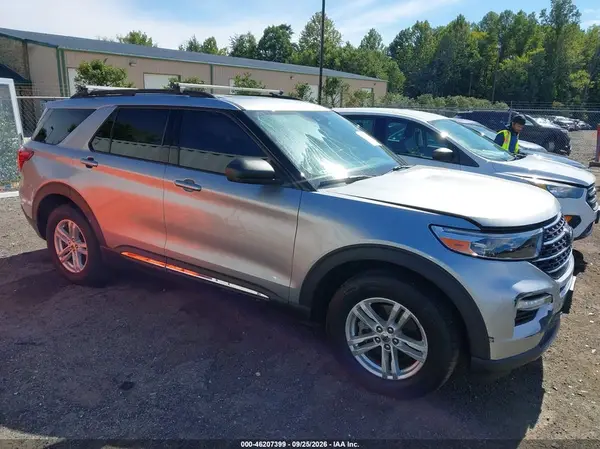 1FMSK8DH0MGA00994 — 2021 Ford Explorer, Передняя часть (Front End), фото до ремонта