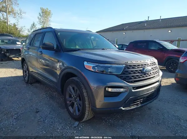 1FMSK8DH5MGB77833 — 2021 Ford Explorer, Задняя часть (Rear), фото до ремонта