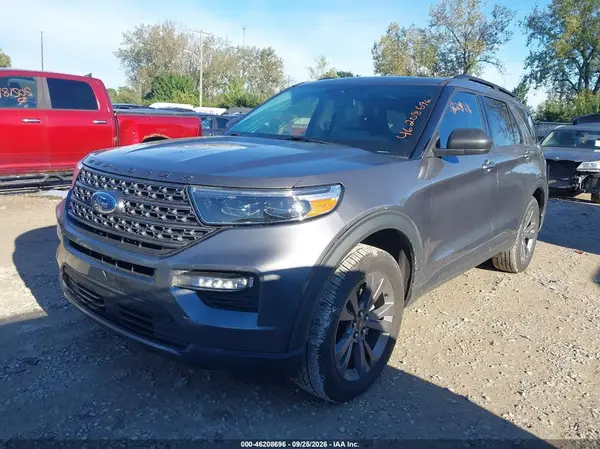 1FMSK8DH5MGB77833 — 2021 Ford Explorer, фото 2 с аукциона IAAI, Задняя часть