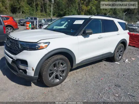 2021 Ford Explorer Xlt VIN 1FMSK8DH5MGA12882 фото 3