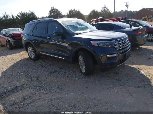 1FMSK8FH4NGB35927 — 2022 Ford Explorer, Передняя часть (Front End), фото до ремонта