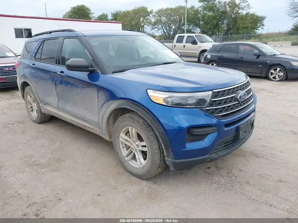 1FMSK8DH8NGB63197 — 2022 Ford Explorer, Град (Hail), фото до ремонта