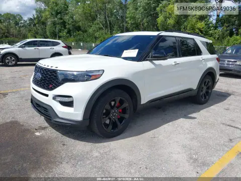 2023 Ford Explorer St VIN 1FM5K8GC6PGA49036 фото 3