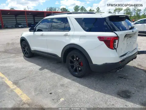 2023 Ford Explorer St VIN 1FM5K8GC6PGA49036 фото 4
