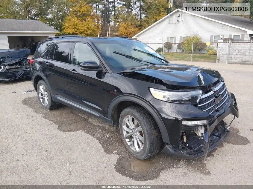 1FMSK8DHXPGB02808 — 2023 Ford Explorer, фото 2 с аукциона IAAI, Передняя и задняя части