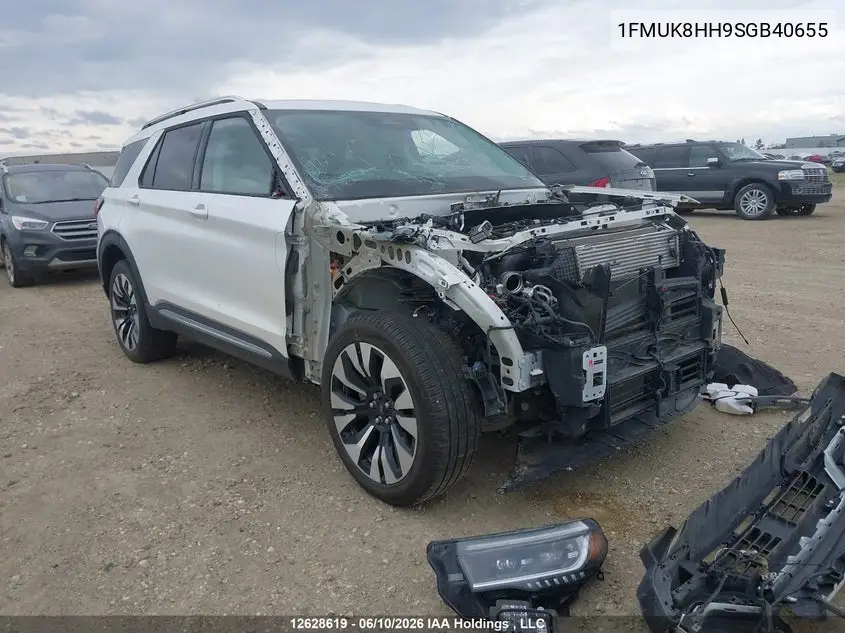 2025 Ford Explorer Platinum VIN 1FMUK8HH9SGB40655 фото 1