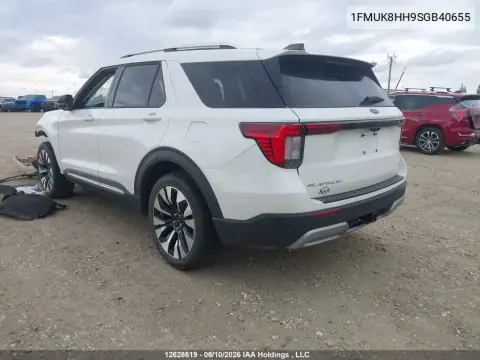 2025 Ford Explorer Platinum VIN 1FMUK8HH9SGB40655 фото 3