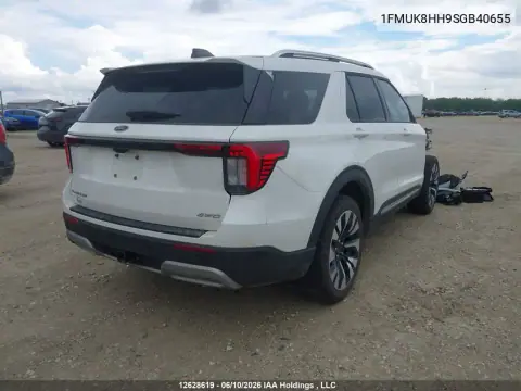 2025 Ford Explorer Platinum VIN 1FMUK8HH9SGB40655 фото 4