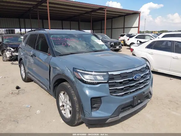 1FMUK7DH9SGB24343 — 2025 Ford Explorer, Правый бок (Right Side), фото до ремонта