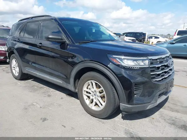 1FMUK7DH8SGB55521 — 2025 Ford Explorer, Задняя часть (Rear), фото до ремонта