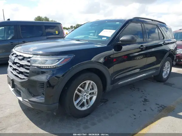 1FMUK7DH8SGB55521 — 2025 Ford Explorer, фото 2 с аукциона IAAI, Задняя часть