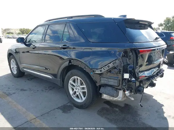 1FMUK7DH8SGB55521 — 2025 Ford Explorer, фото 3 с аукциона IAAI, Задняя часть