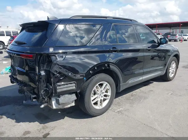 1FMUK7DH8SGB55521 — 2025 Ford Explorer, фото 4 с аукциона IAAI, Задняя часть