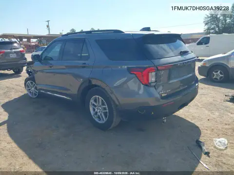 2025 Ford Explorer Active VIN 1FMUK7DH0SGA39228 фото 4