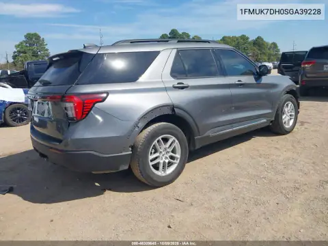 2025 Ford Explorer Active VIN 1FMUK7DH0SGA39228 фото 5