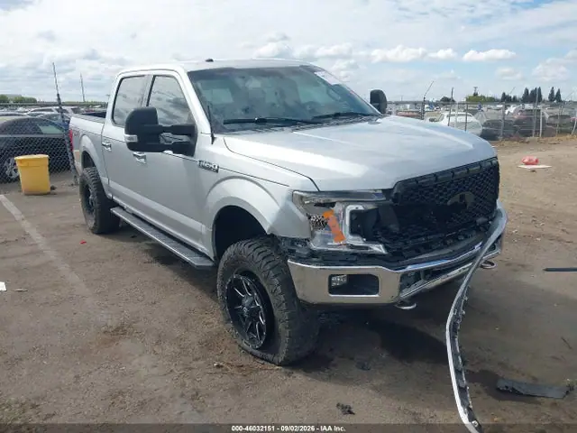 1FTEW1EG0JKC22947 Ford F-150 King Ranch/Lariat/Limited/Platinum/Xl/XLT 2018 — повреждение Передняя часть, фото до ремонта