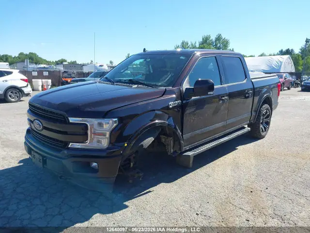 1FTEW1EP1LFB01453 — 2020 Ford F-150 Lariat/Xl/XLT, фото 2 с аукциона IAAI 14.10.2026, Передняя часть