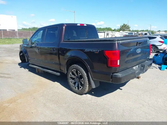 1FTEW1EP1LFB01453 — 2020 Ford F-150 Lariat/Xl/XLT, фото 3 с аукциона IAAI 14.10.2026, Передняя часть