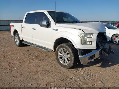 1FTEW1EF8FFB23199 — 2015 Ford F-150 Lariat, Передняя часть слева (Left Front), фото до ремонта