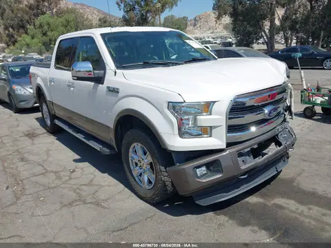 1FTEW1EF3GKE15450 — 2016 Ford F-150 Lariat, Передняя часть слева (Left Front), фото до ремонта