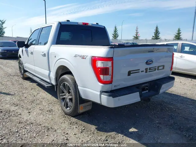 1FTFW1E5XNKE19715 — 2022 Ford F-150 Lariat, фото 3 с аукциона IAAI 13.10.2026, Передняя часть