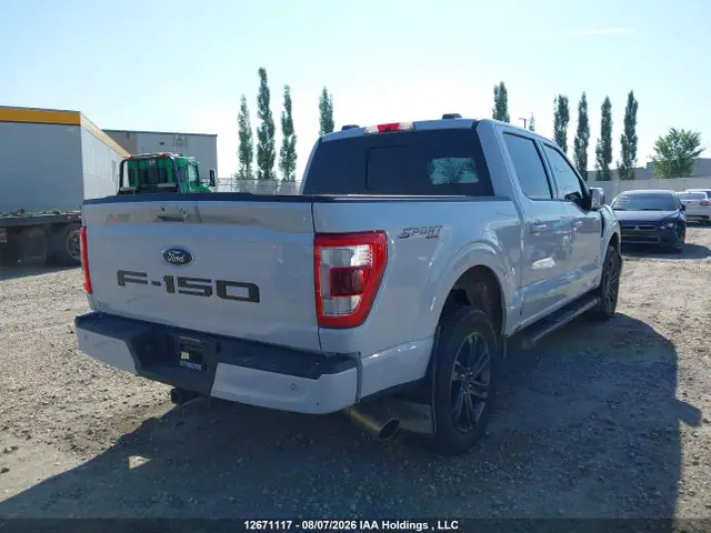 1FTFW1E5XNKE19715 — 2022 Ford F-150 Lariat, фото 4 с аукциона IAAI 13.10.2026, Передняя часть