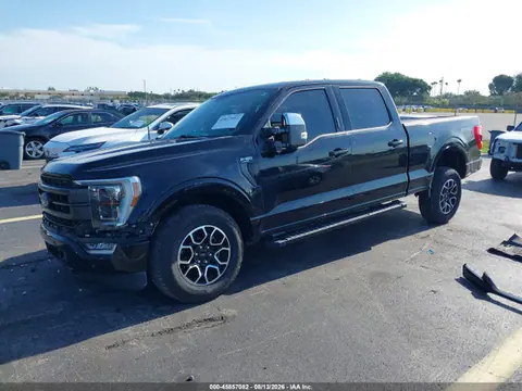 2022 Ford F-150 Lariat VIN 1FTFW1E51NKD65348 фото 2