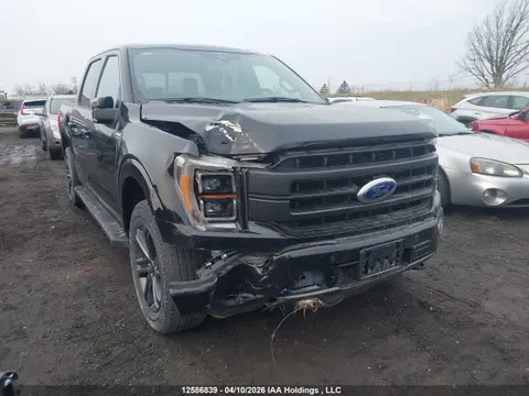 1FTEW1EP1PKF62231 — 2023 Ford F-150 Lariat, Передняя часть (Front), фото до ремонта