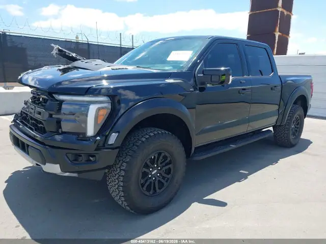 1FTFW1RG3SFB50649 — 2025 Ford F-150 Raptor, фото 2 с аукциона IAAI 14.10.2026, Передняя часть