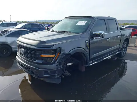 2024 Ford F-150 Stx VIN 1FTEW2KP0RKE59346 фото 2