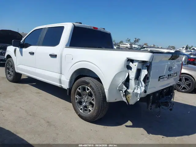 1FTEW2KP7RKF49819 — 2024 Ford F-150 Stx, фото 3 с аукциона IAAI 14.10.2026, Задняя часть слева