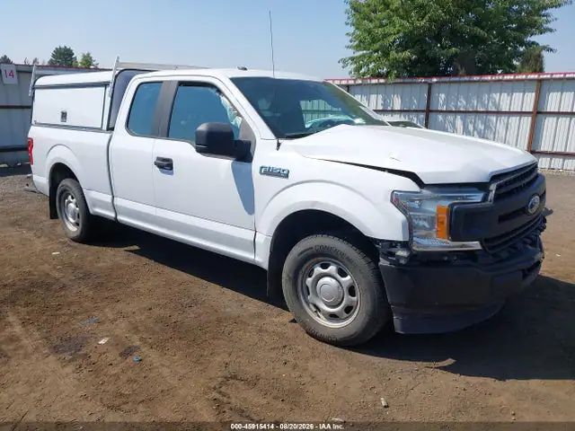 1FTEX1CB4KKC53639 — 2019 Ford F-150 Xl, Передняя часть (Front End), фото до ремонта