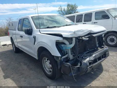 1FTEX1CP2NKD67588 — 2022 Ford F-150 Xl, Передняя часть (Front End), фото до ремонта
