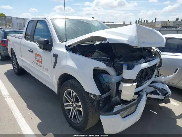 1FTEX1CP8PKE85986 — 2023 Ford F-150 Xl, Передняя часть (Front End), фото до ремонта
