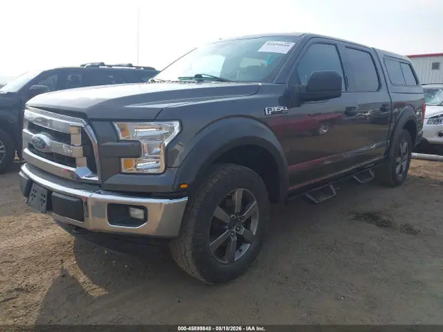 1FTEW1E85FFC80366 — 2015 Ford F-150 XLT, фото 2 с аукциона IAAI 13.10.2026, Передняя часть