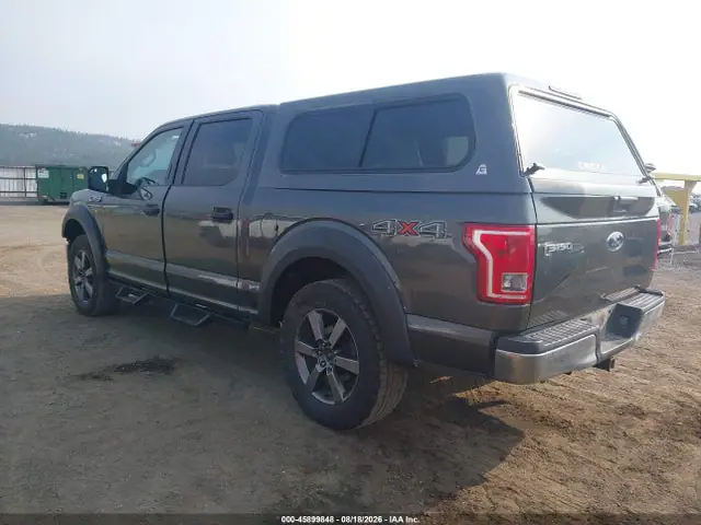 1FTEW1E85FFC80366 — 2015 Ford F-150 XLT, фото 3 с аукциона IAAI 13.10.2026, Передняя часть