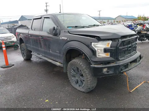1FTFW1EG3GFA39645 — 2016 Ford F-150 XLT, Передняя часть (Front), фото до ремонта