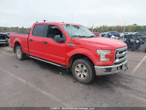 1FTFW1EF2GFB47553 — 2016 Ford F-150 XLT, Передняя часть (Front), фото до ремонта