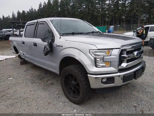 1FTFW1EG1GFC19500 — 2016 Ford F-150 XLT, Правый бок (Right Side), фото до ремонта