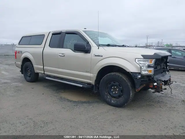 1FTEX1EP7HFB83516 — 2017 Ford F-150 XLT, Передняя часть (Front), фото до ремонта
