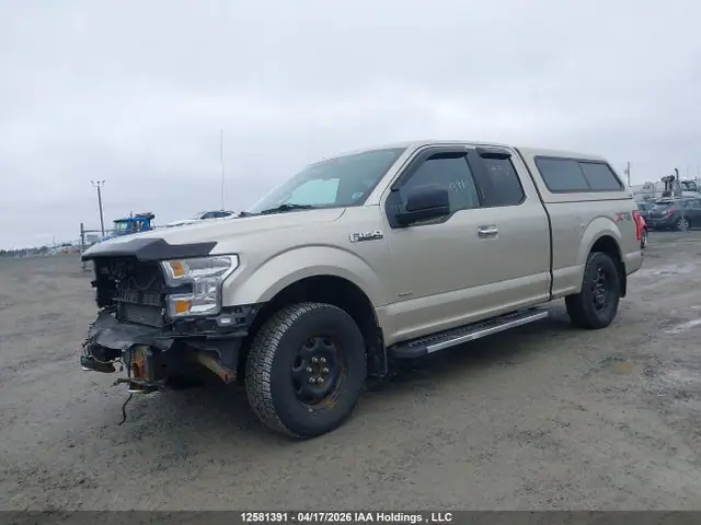 1FTEX1EP7HFB83516 — 2017 Ford F-150 XLT, фото 2 с аукциона IAAI 29.09.2026, Передняя часть