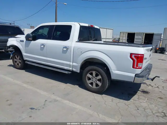 1FTEW1EF0HKD19535 — 2017 Ford F-150 XLT, фото 3 с аукциона IAAI 14.10.2026, Передняя часть