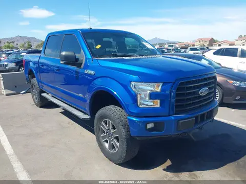 1FTEW1CG4HKC81495 — 2017 Ford F-150 XLT, Задняя часть (Rear), фото до ремонта