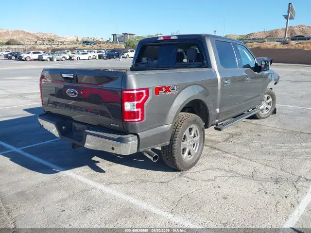 1FTEW1EP6JKD93296 — 2018 Ford F-150 XLT, фото 4 с аукциона IAAI 14.10.2026, Передняя часть